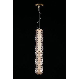 Подвесной светильник 15*105-210 см, 1*LED, 29W, 3000K, Aployt Ozann APL.331.26.29, золотой