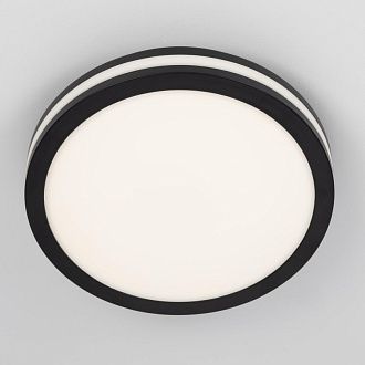 Светильник 23*5 см, 18W, 3000-4000-6500K Citilux CL711011V LUNS Черный  IP64