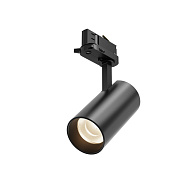 Трековый трехфазный светильник 6 см, 12W, 2700-5000K, Maytoni Technical Three phase track system Trinity Focus Led TR197-3-12WCCT-M-B, черный