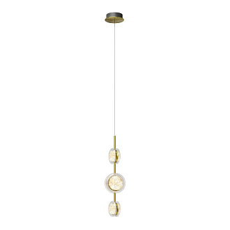 Подвесной светильник 12,6*13*368 см, LED, 3000К, Maytoni Pharao MOD361PL-L22BS3K латунный