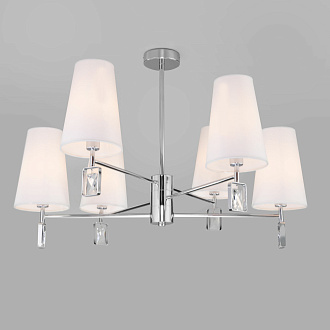 Классическая потолочная люстра Eurosvet Milazzo 60137/6 хром