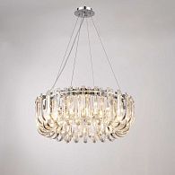 Люстра Ø600 x H200 (1200), мм, 8*40W (320W), H GOLD (Золото) NewRgy NW052-ф600*H200(1200) H GOLD
