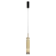 Светильник 8 см, 12W, 3000K, Maytoni MOD272PL-L12BS3K1, латунь