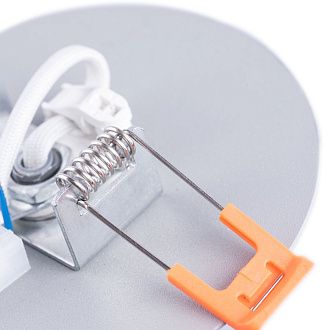 Встраиваемый спот Arte Lamp Cefeo A3214PL-1GY серый, вр 5 см