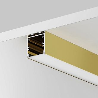 Профиль накладной-подвесной 200 см, Maytoni Led Strip 633005, латунь
