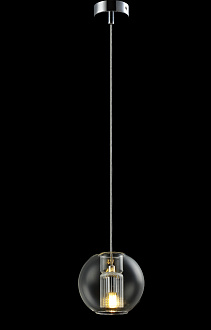 Светильник подвесной 14 см, Crystal Lux BELEZA SP1 B CHROME хром