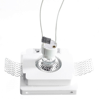 Светильник встраиваемый гипсовый Arte-Lamp INVISIBLE A9214PL-1WH,белый
