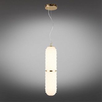 Подвесной светильник 15*80-180 см, 1*LED, 22W, 3000K, Aployt Ozeynn APL.332.06.22, золотой