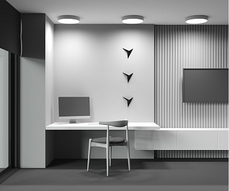 Накладной светильник 40*40*6 см, LED, 45W, 4000К, Maytoni Technical Zon C032CL-45W4K-RD-MG золото матовое