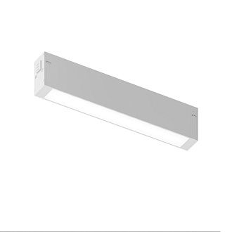 Трековый однофазный светильник 22 см, 9W, 4000K, Denkirs Simple Linear DK8203-WH, белый