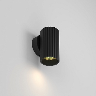 Настенный светильник 10 см, Maytoni Calipso C106WL-01-GU10-B, черный