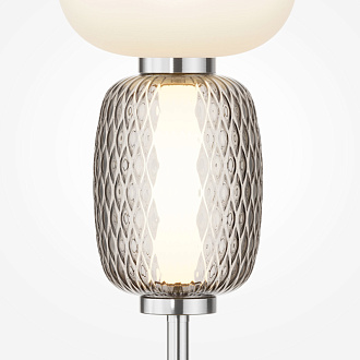 Настольная лампа 68 см, 28W, 3000K, Maytoni MOD267TL-L28CH3K, хром