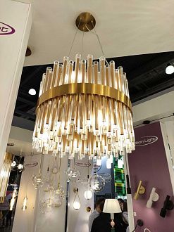 Светильник подвесной Odeon Light Viketa 4786/2, золото
