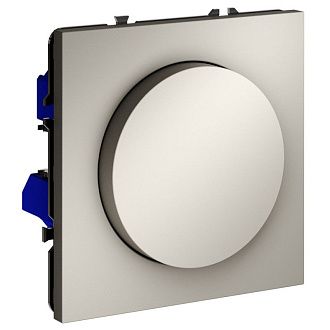 Светорегулятор встраиваемый Voltum S70 поворотно-нажимной 600 Вт, кашемир пластик Soft touch VLS070303