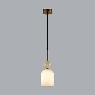 Подвесной светильник 12*20*32- см, 1*E14*40W, Odeon Light Lolla 6625/1B, бронзовый