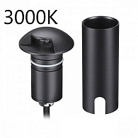 Встраиваемый грунтовый светильник Odeon Light 6662/1GL3 IP67 LED 3W 3000K 12V/24V WALD (нужен драйвер)