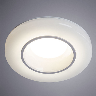 Встраиваемый светильник 9 см, 6W, 4000К Arte Lamp Alioth A7991PL-1WH, белый
