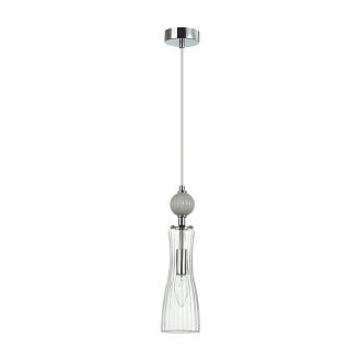 Подвес *8,5*225-225 см, 1*E14*40W, Lumion Emily LUM8269/1A, хром; серый