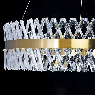 Люстра 100 см, 130W, 3000K-5500K Citilux Ричард CL336103 бронза