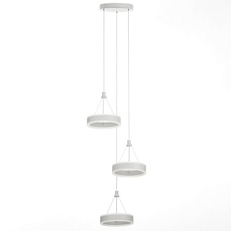 Люстра 40*50/140 см, 60W, 4000K Citilux CL719030 Дуэт Белый 