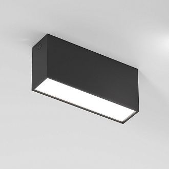 Светильник 14 см, 10W, 4000K, Elektrostandard Block 25109/LED, черный