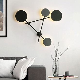 Настенный светодиодный светильник Inodesign Doct Black 100