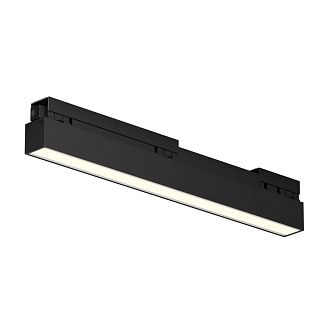 Уличный трековый светильник 30 см, 12W, 3000K, Maytoni Basis O-TR02-1-S-12WB3K, черный