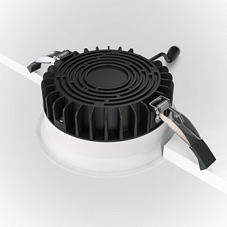 Встраиваемый светильник LED*12W*4000К  Maytoni Technical Okno, Белый DL055-12W4K-W