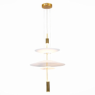 Люстра подвесная 50 см, 15W 3000K ST LUCE ISOLA SL6101.213.01 Золотистый