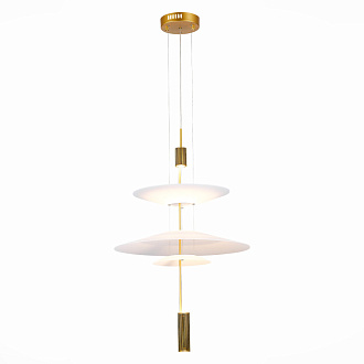 Люстра подвесная 50 см, 15W 3000K ST LUCE ISOLA SL6101.213.01 Золотистый