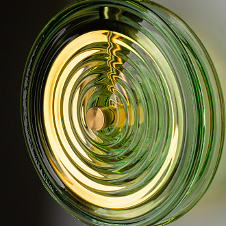 Светильник 20 см, 7,5W, 3000K, Freya Borbon FR5442WL-L7GN, латунь