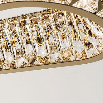 Люстра 90*30*50-120 см, *LED*70W, 3000-6000K, Modelux  ML.335.900.300 GD, Золото