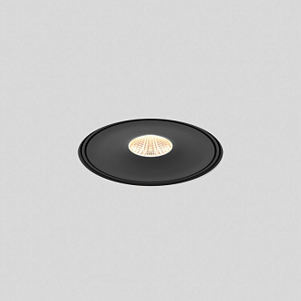 Встраиваемый светильник 9,9*9,9*4,9 см, LED, 9W, Maytoni Technical Move DL060-9W3-4-6K-TRS-B черный, вр 11 см