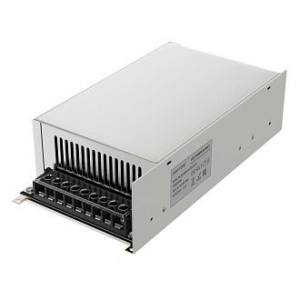 Блок питания PSL006 48V 600W IP 20 831012, 24*13*7 см, Maytoni Led Strip 831012, Серебро