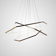 Подвесная люстра Vesanto Cameron Design House D80+100+120 **200 см, 3*LED*60W, 4000K, ImperiumLoft 40.2477, Золотистый