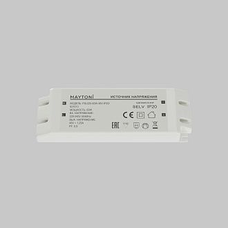 Источник напряжения PSL025 48V 60W IP20 831013 Maytoni Led Strip  Белый