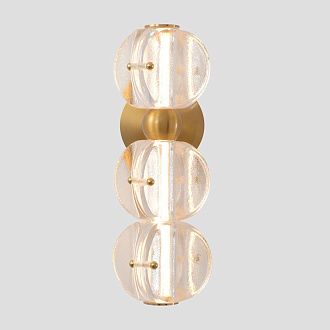 Бра *11,8*31,5- см, *LED*12W, 3000K, Crystal Lux Rich RICH AP12W LED, Латунь