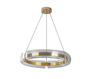 Светильник 70 см, 160W, 3000-6000K, Kink Light Риколь 08001-70,33, золото