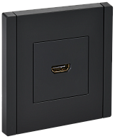 Розетка HDMI FP140 черный  IEK FORTE&PIANO, FP-H10-K02