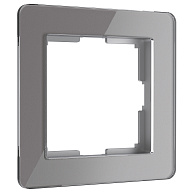 W0012704 Рамка на 1 пост Acrylic, графит Werkel, 4690389184833
