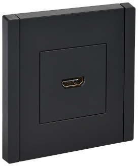 Розетка HDMI FP140 черный  IEK FORTE&PIANO, FP-H10-K02