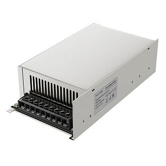 Блок питания PSL002 12V 600W IP 20 811015, 24*13*7 см, Maytoni Led Strip 811015, Серебро
