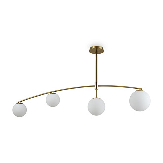 Светильник 120 см, Freya Hanger FR5443CL-04BS, латунь