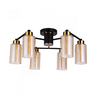 Светильник 65 см, Arte Lamp Leo A7027PL-6BK, черный