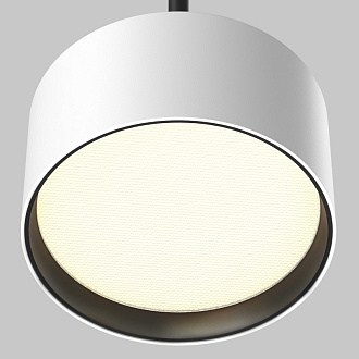 Светильник 12 см, 12W, 3000K, Maytoni Glare P102PL-12W3K-W, белый