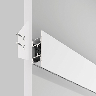 Алюминиевый профиль 2000*48,3*18 мм для светодиодной ленты Maytoni Led strip ALM-1848-W-2M
