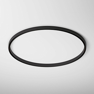 Накладной радиусный шинопровод Elektrostandard Slim Magnetic 85161/00, черный