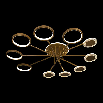 Светильник 102 см, 65W, 3000K, Loft It 10164M Gold, золото