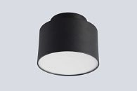 Светильник потолочный 11 см, 6/16W, 3000K, Crystal Lux CLT 085C BL, черный