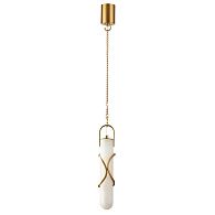 Подвесной светильник 7 см, 10W, 3000-4000K, Odeon Light L-Vision Parma 6672/10L, бронза-алебастр